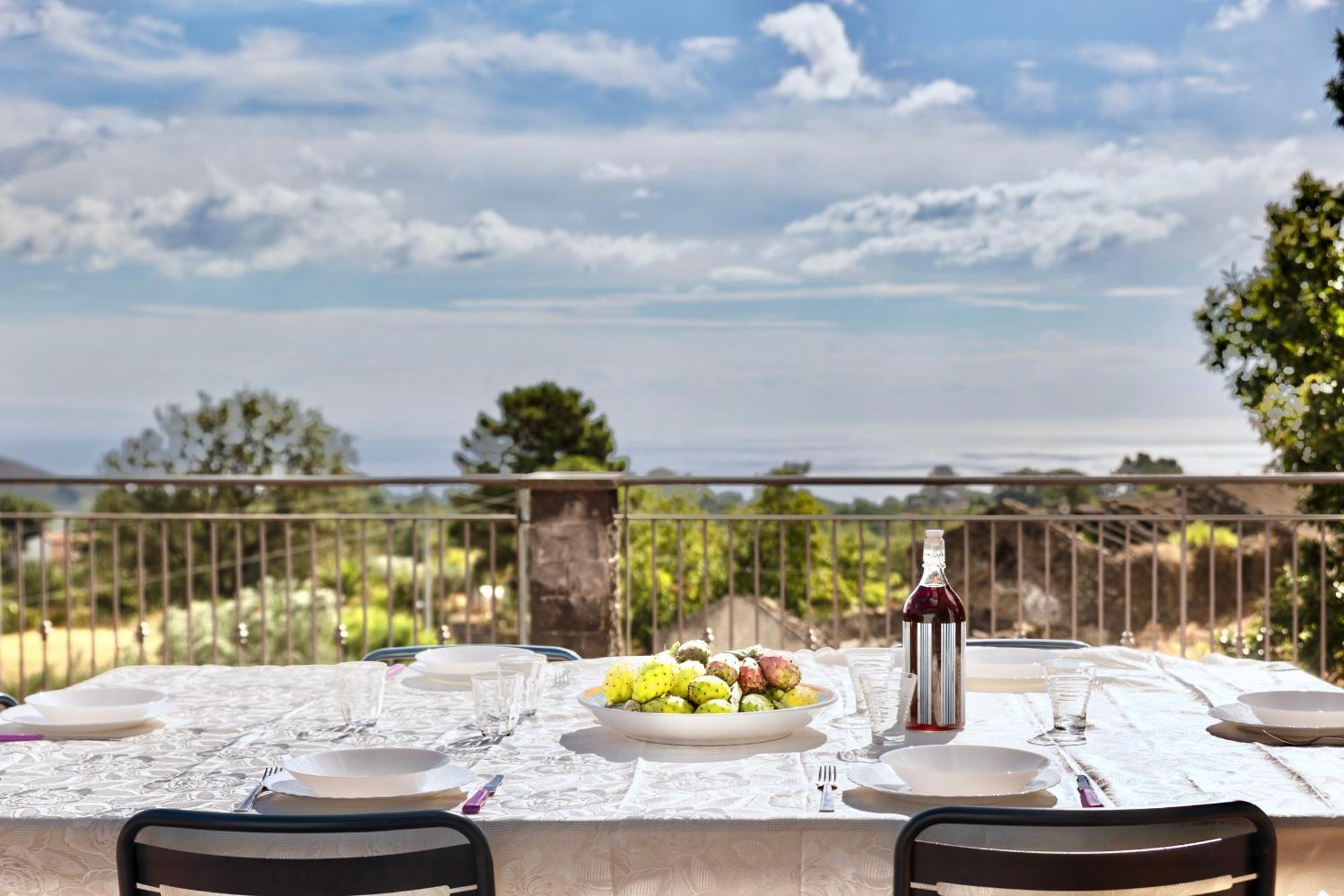 Villa Melany Casa Vacanza Piedimonte Etneo Eksteriør billede
